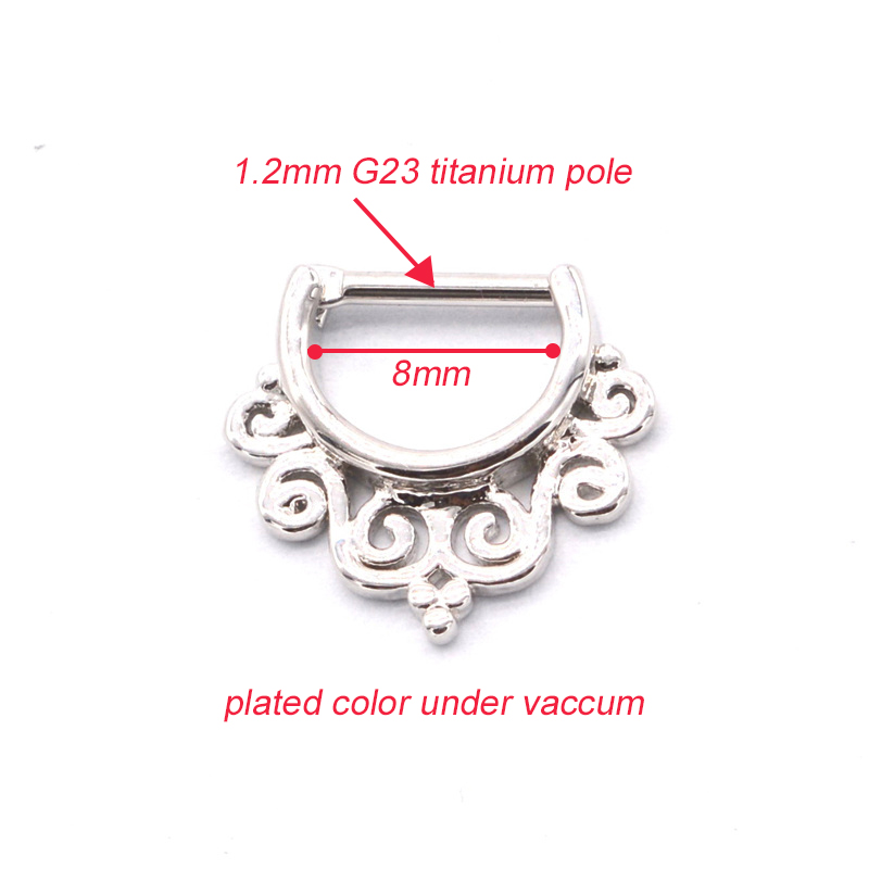 Näsringar Septum, Titan - 2