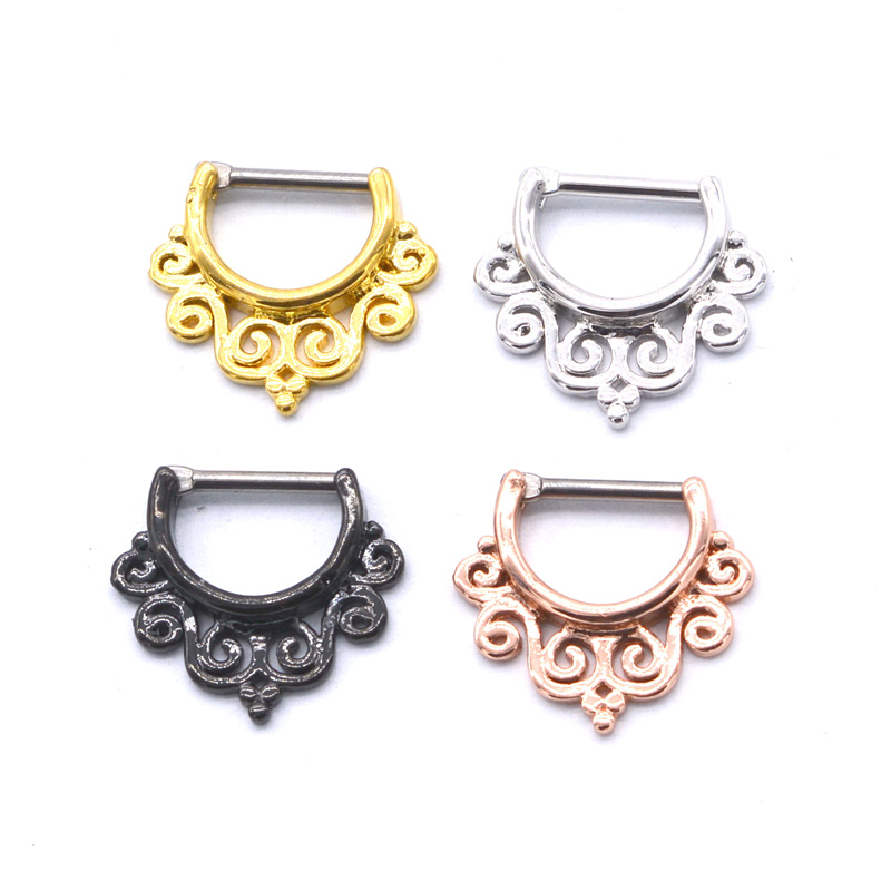 Näsringar Septum, Titan
