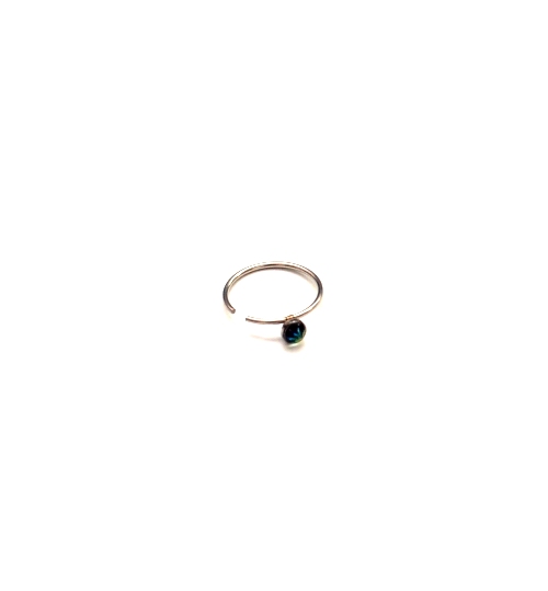 Stainless steel body jewelry nose ring - 4