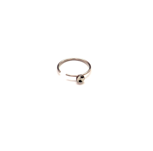 Stainless steel body jewelry nose ring - 9
