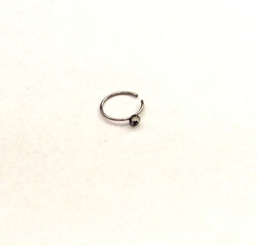 Rostfritt stål kropp smycken näsa ring Piercing smycken - 9