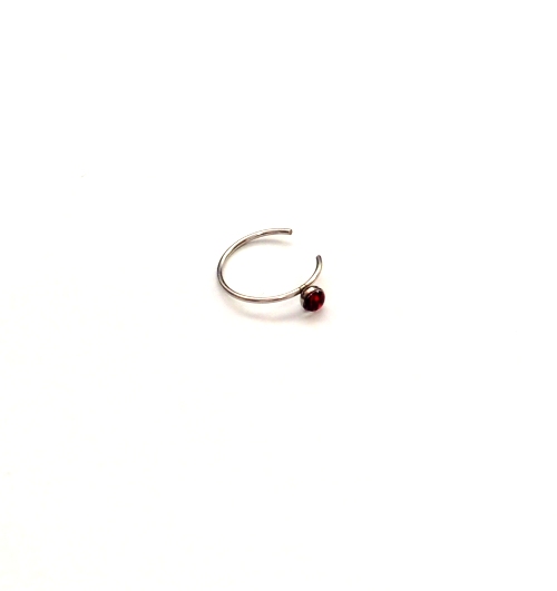 Rostfritt stål kropp smycken näsa ring Piercing smycken - 8