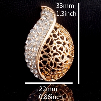 18K Guldfyllda Guld Filled gulddoublé HALSBAND - 3