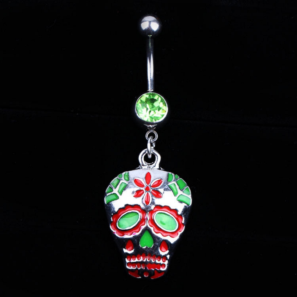 Navelpiercing Piercing smycken Skalle