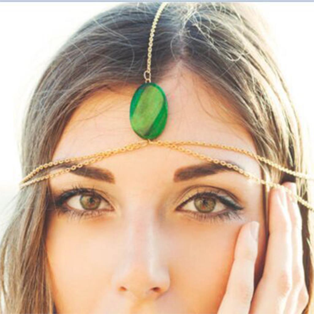 Women Hair Band Chains 