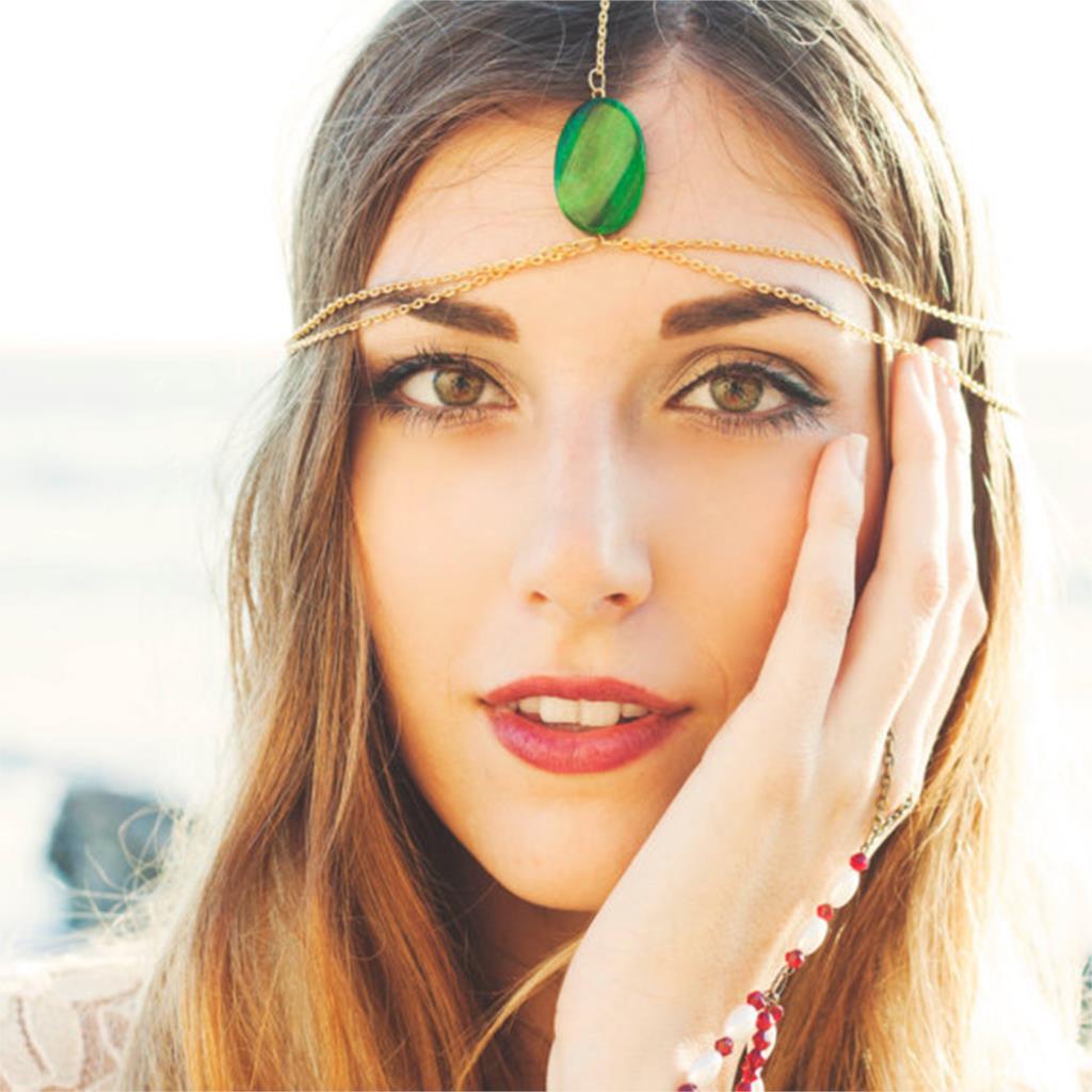 Women Hair Band Chains  - 2