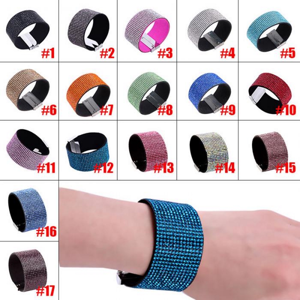 Österrikiska kristall strass magnetiska armband - 5