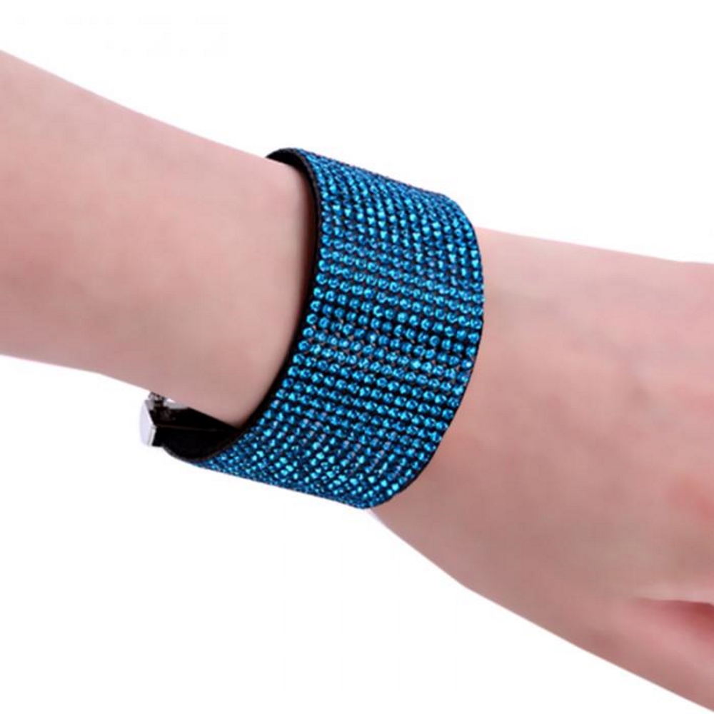Österrikiska kristall strass magnetiska armband - 12