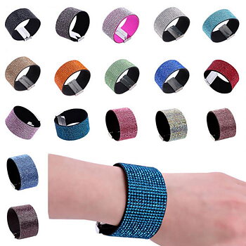 Österrikiska kristall strass magnetiska armband