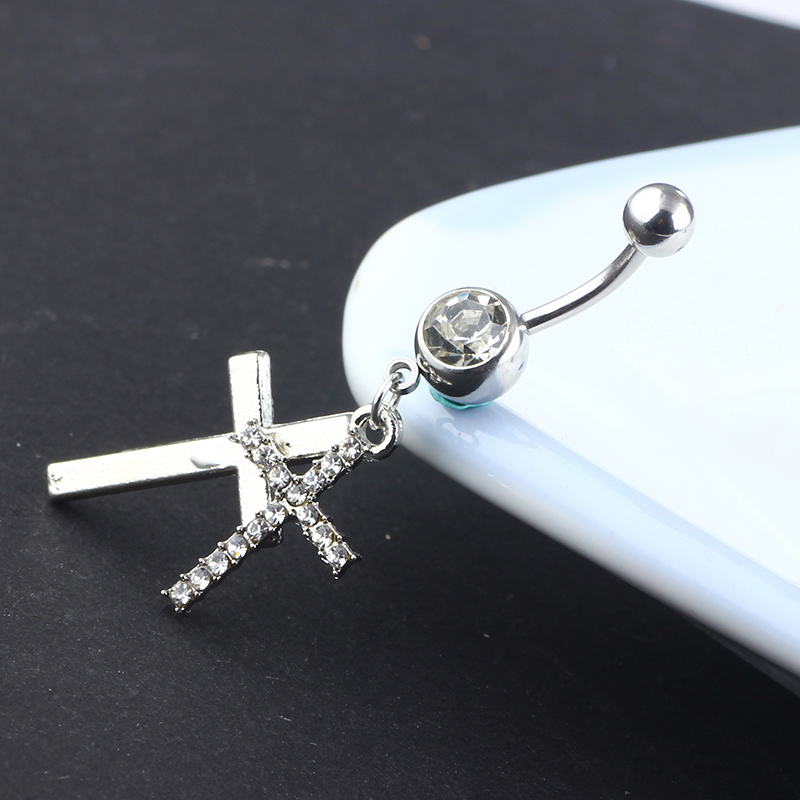Navelpiercing kristall - 2