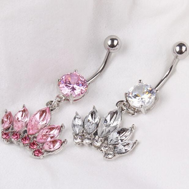 Navelpiercing kristall  - 2
