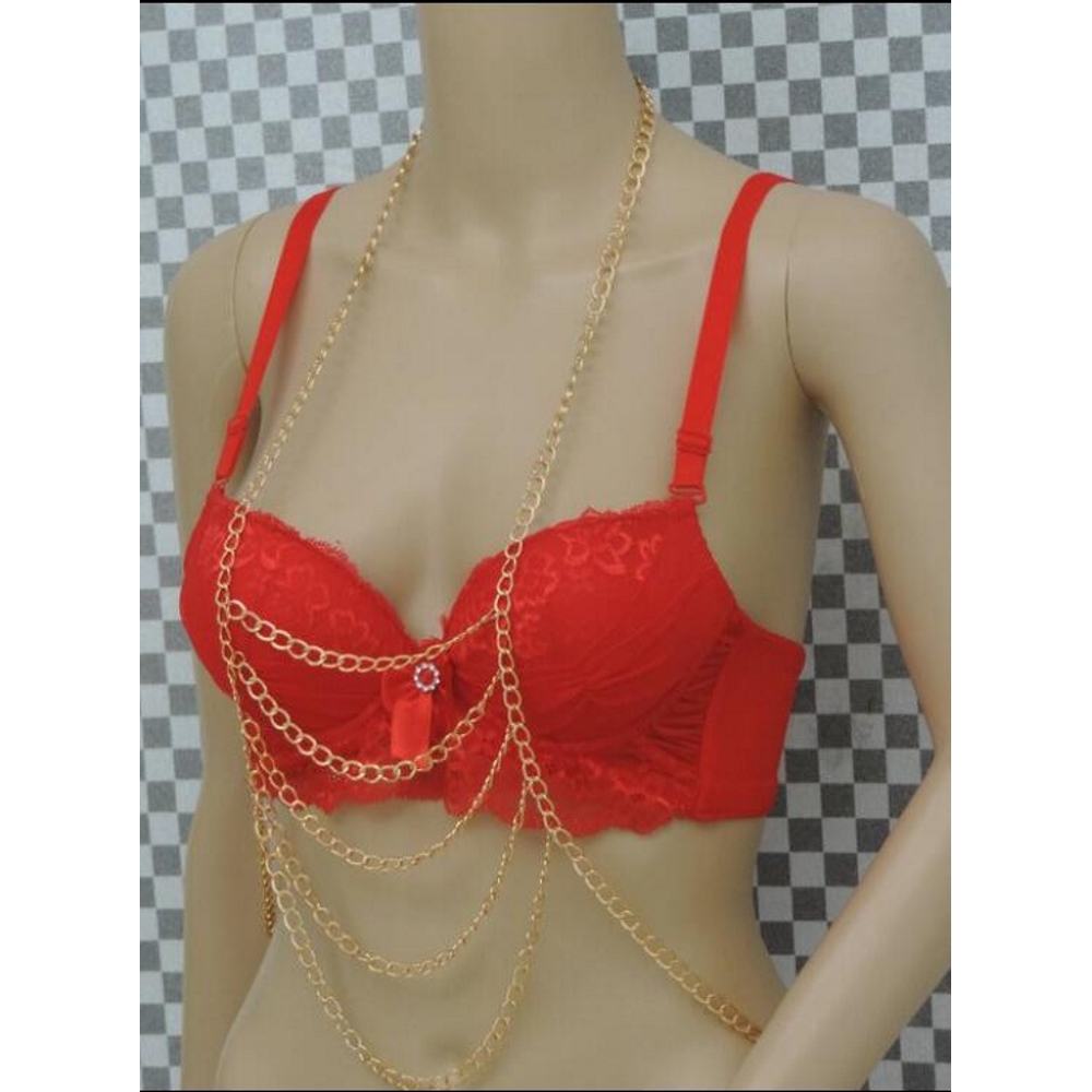Wedding Necklace Body Chain GOLD - 2