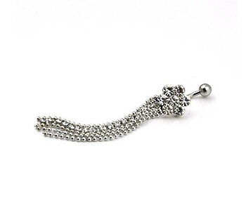 Navelpiercing blomma