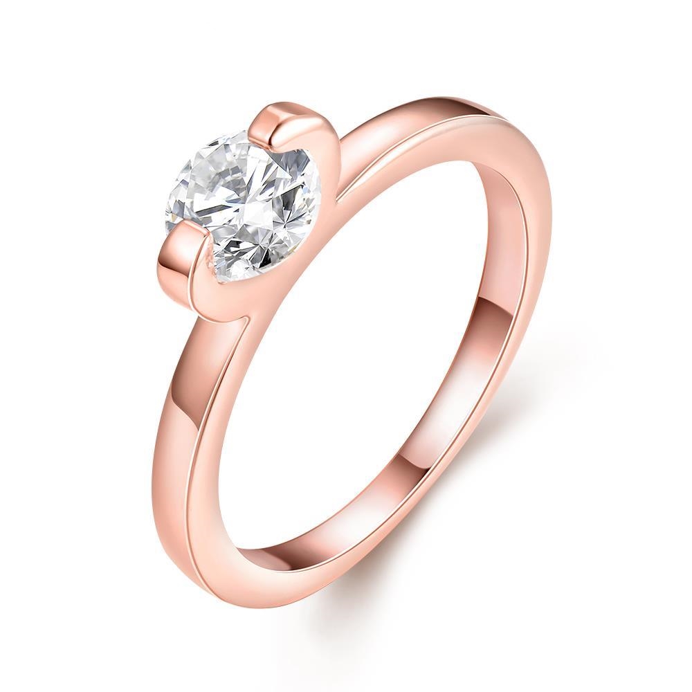 Stainless Steel Ring CZ
