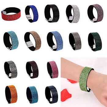 Österrikiska kristall strass magnetiska armband