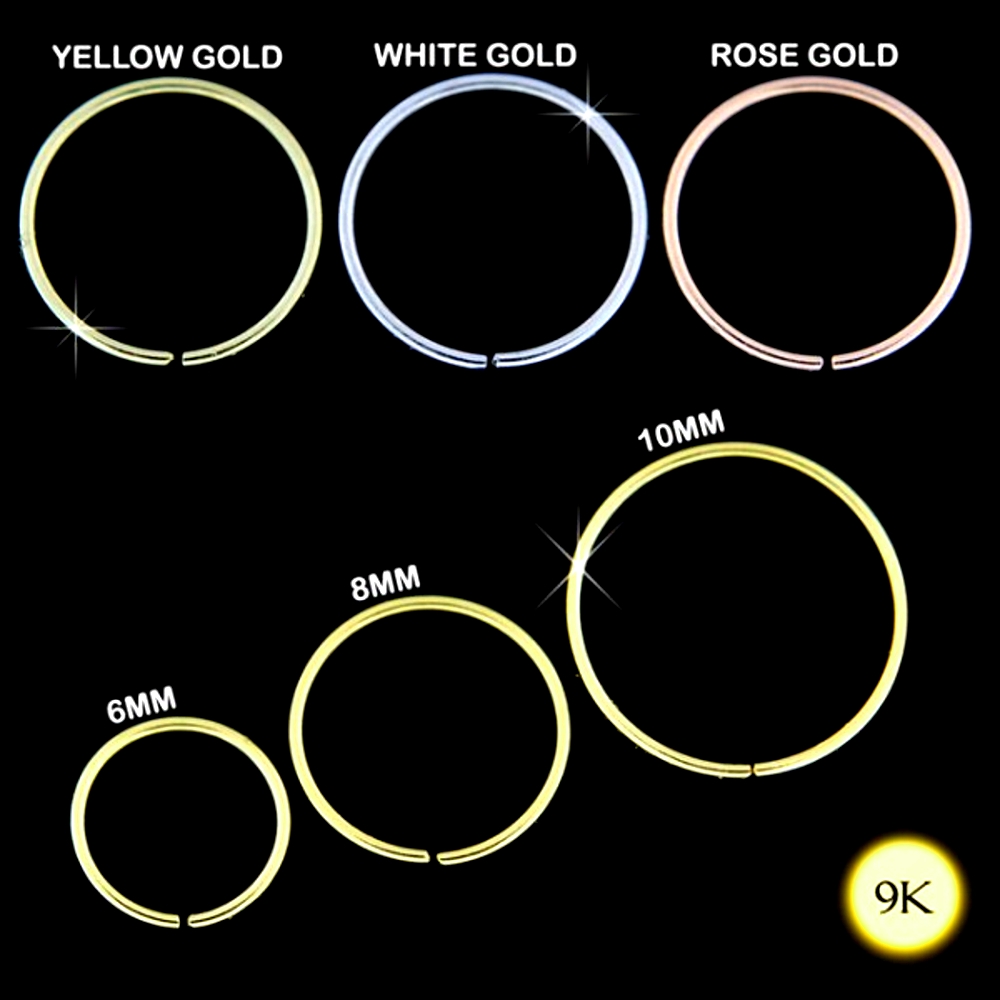 9K Gold Nose Ring