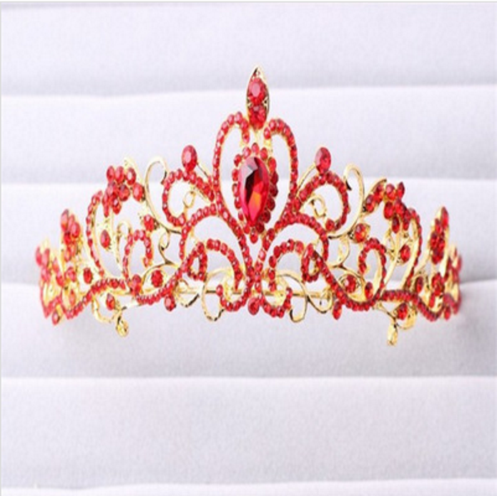 Crystal wedding hair crownl hair accessories - 2