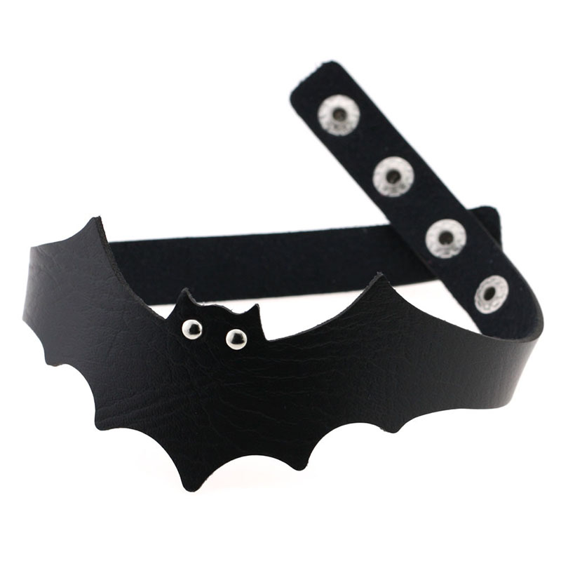 Vintage necklace Punk PU HALLOWEEN - 5