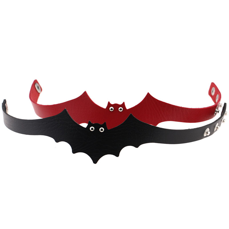 Vintage necklace Punk PU HALLOWEEN - 3