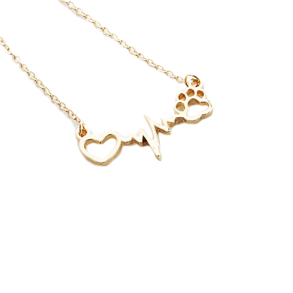 Hjärtformat halsband - 4