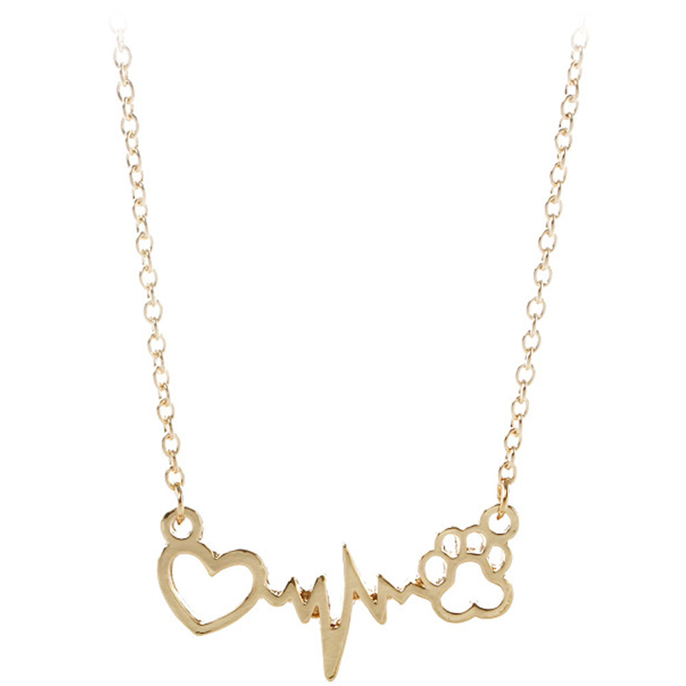 Hjärtformat halsband - 2