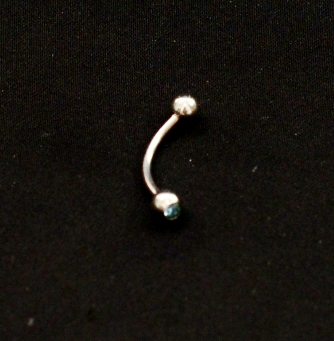 Ögonbryn stud banan ring - 4
