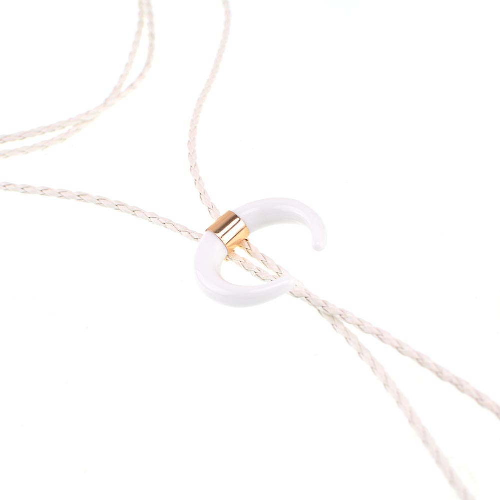 Halsband vintage vit elfenben chocker - 7