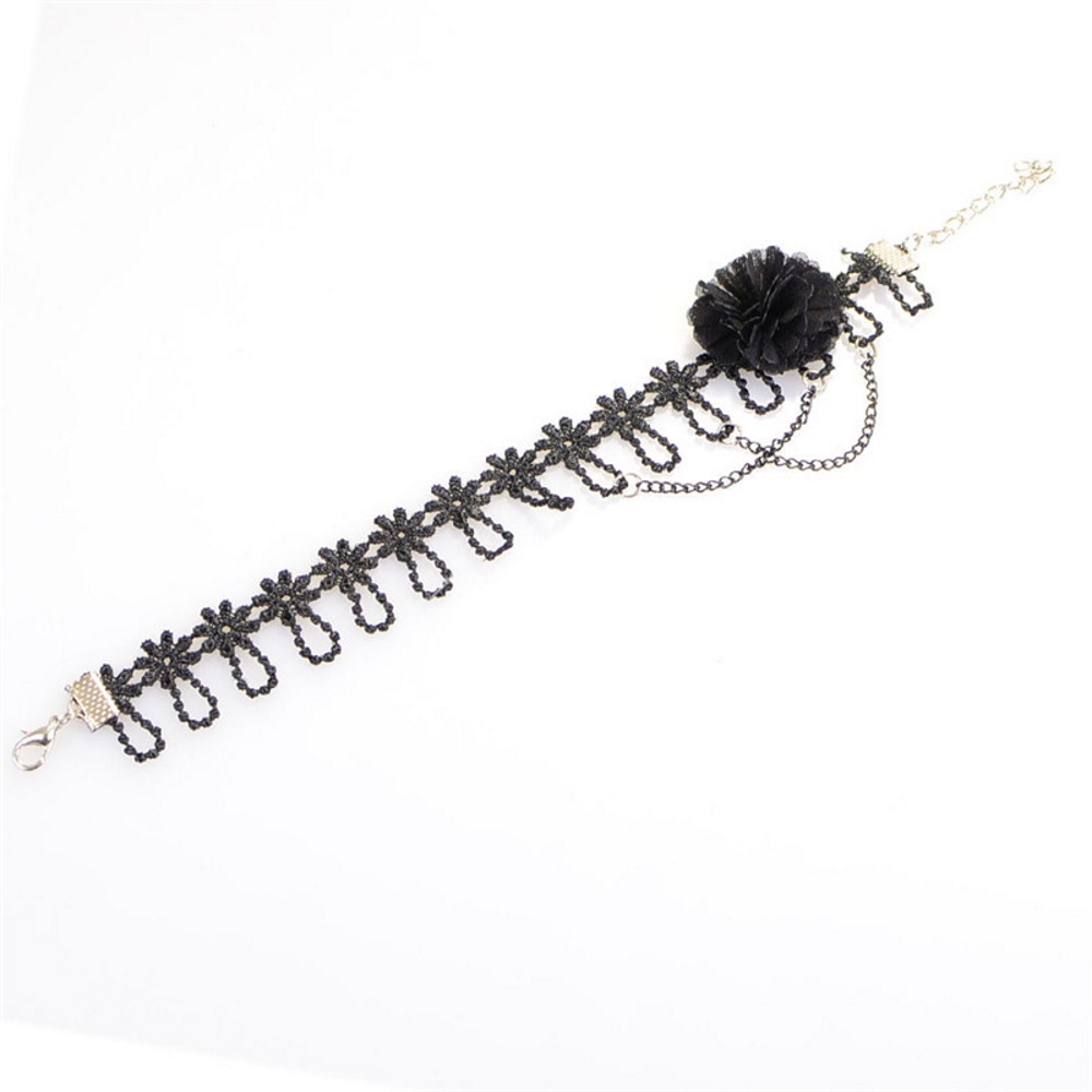 Gothic lace retro Anklet  - 5