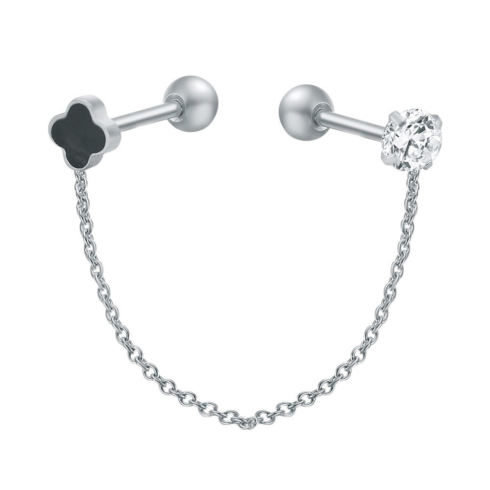  Tragus Piercing  Örhänge 1st CZ - 2
