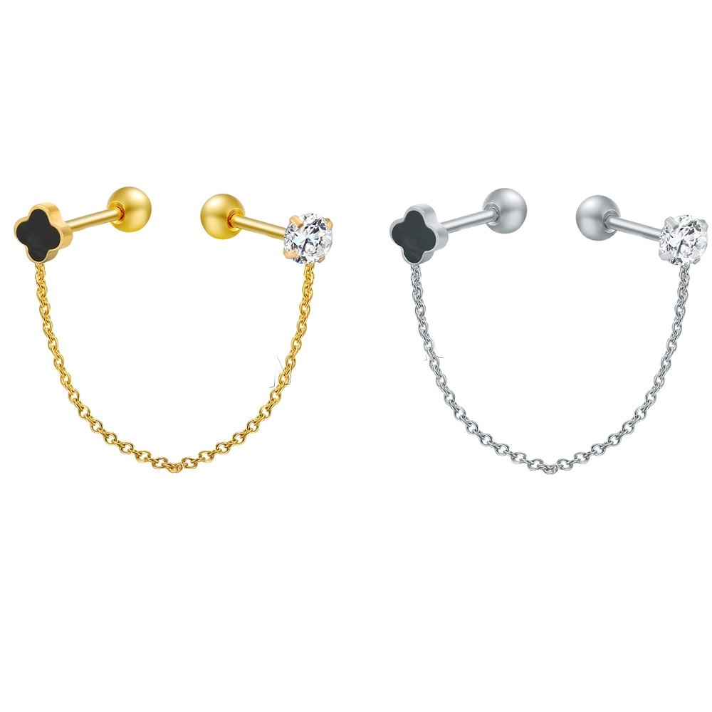  Tragus Piercing  Örhänge 1st CZ - 4