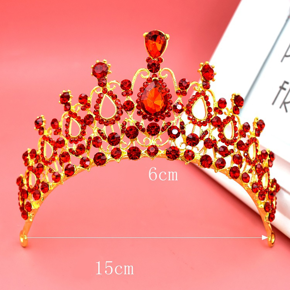 Crystal wedding hair crownl hair accessories  - 3