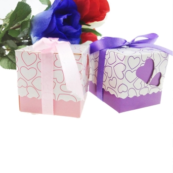 PRESENTFÖRPACKNING 5*5cm Hjärta - 3