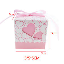 PRESENTFÖRPACKNING 5*5cm Hjärta - 4