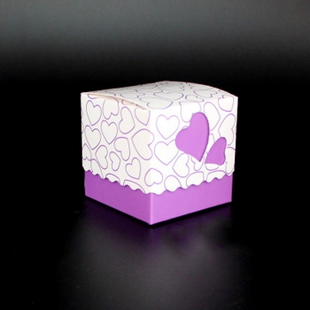 PRESENTFÖRPACKNING 5*5cm Hjärta - 7