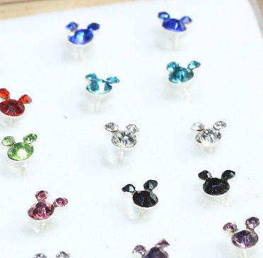 925 Silver Jeweled Nose Stud
