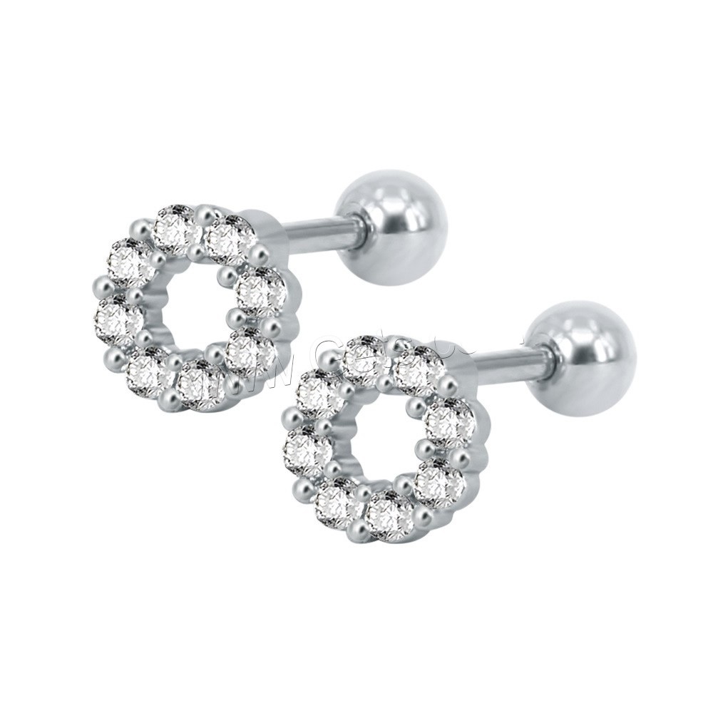  Tragus Piercing  Örhänge 1st CZ - 2