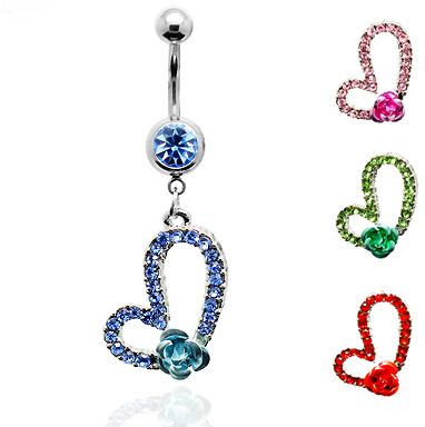 Navel Jewelry piercing 