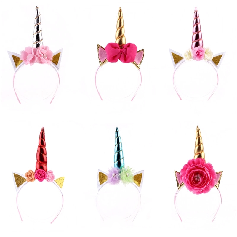 Baby Hairband Princess Baby Girl Unicorn  - 2