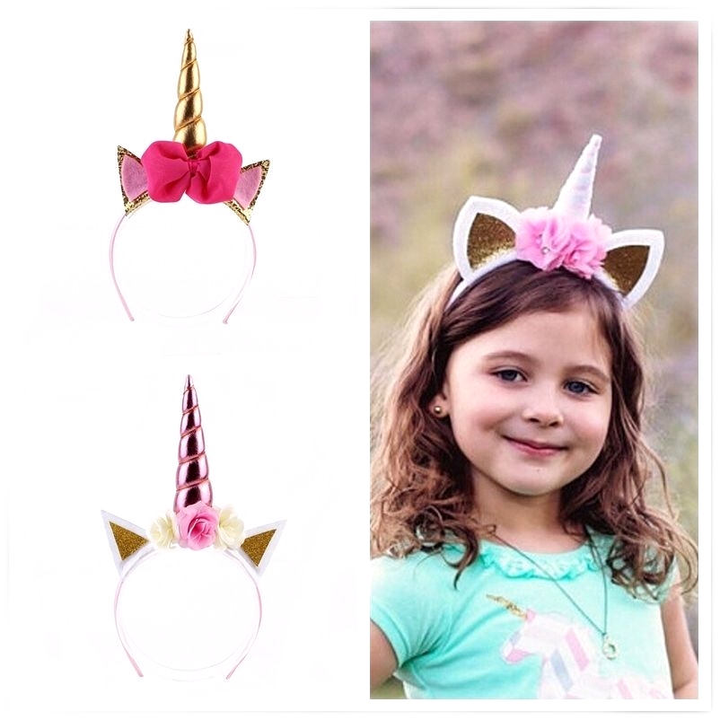 Baby Hairband Princess Baby Girl Unicorn 