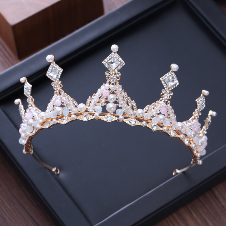 Luxury Crystal CZ wedding hair crownl hair accessories