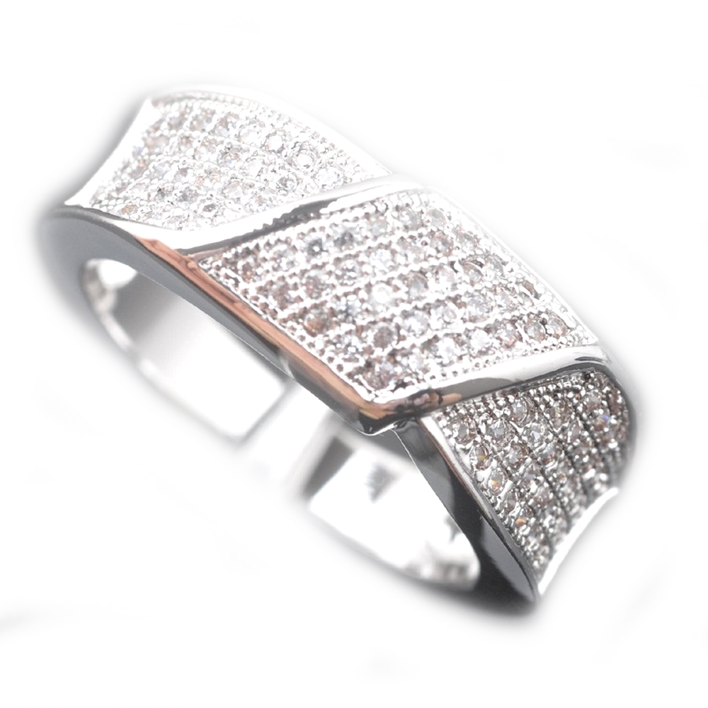 Silver FILLED RING Topaz - 3
