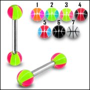 316 Sugical steel Barbell