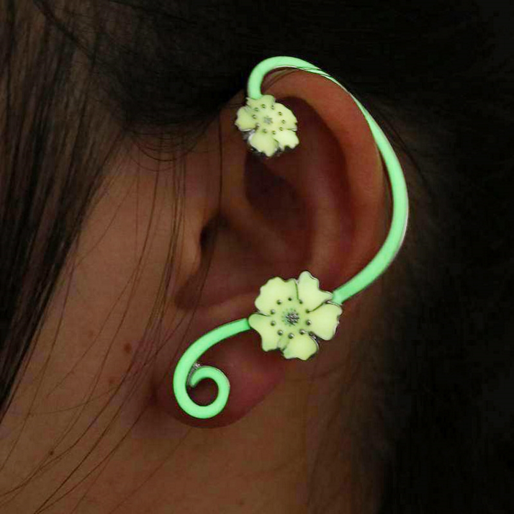 Ear Cuff Trendy Personality Luxury Glow Clip Earrings - 4