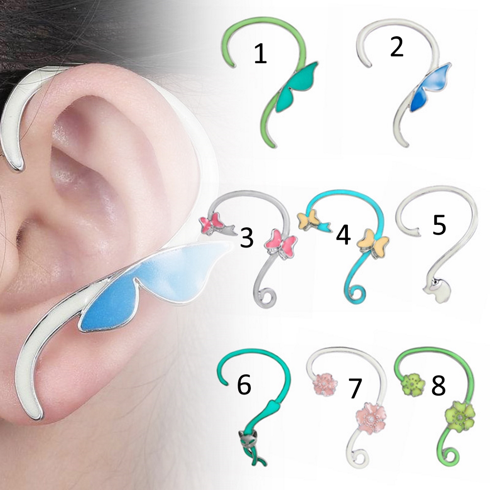 Ear Cuff Trendy Personality Luxury Glow Clip Earrings