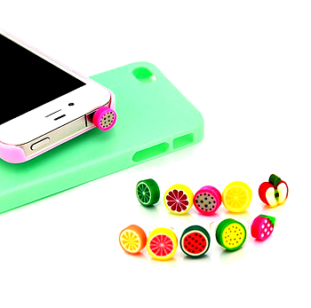 Anti dust proof plugs fashionable fashion cell phone
