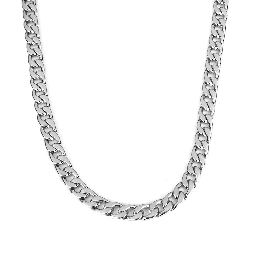 Rostfritt stål halsband + armband Set 9,3mm - 3