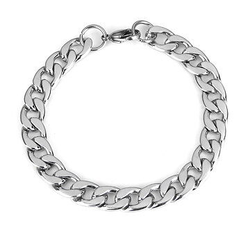 Rostfritt stål halsband + armband Set 9,3mm