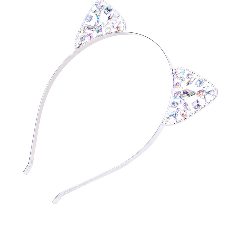 Cat Ears Hair Bands Rhinestone  - 3