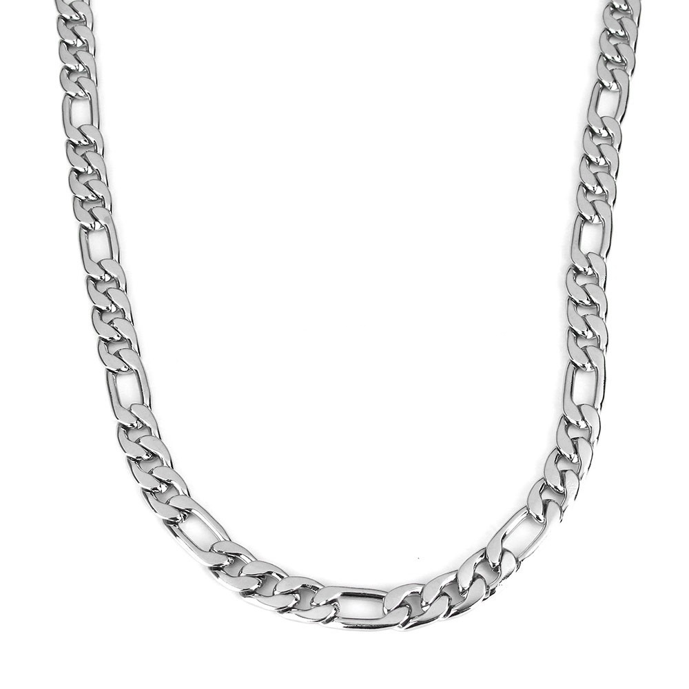 Rostfritt stål halsband + armband Set 9,3mm - 3