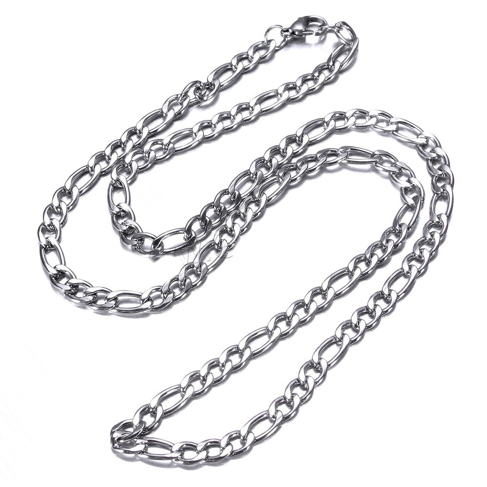 Stainless Steel Necklace + Bracelet 8mm - 2